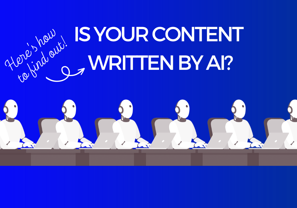 how to find out if content written by AI
