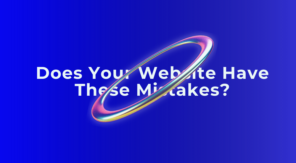 UX mistakes in business websites